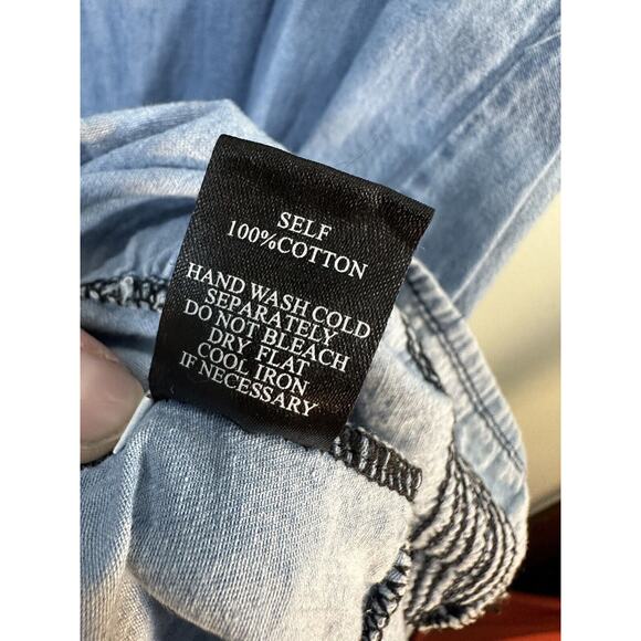 Indigo & Lace Women's XL Tiered Strapless Maxi Dress Stretch Top Tie Neck - Picture 4 of 7